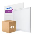 Mehrfachpackung 4x Philips LED Panel Ledinaire RC065B 34W 3400lm - 840  | 60x60cm - UGR <22