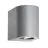 Nordlux Canto 2 Wandleuchte Aluminium Grau Up & Down - 10.6W 500lm - 830  | IP44