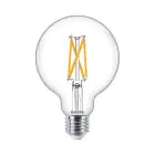 Philips MASTER Value LEDglobe E27 93mm Fadenlampe Klar 5.9W 806lm - 922-927  | Höchste Farbwiedergabe - Dimmbar - Ersatz Für 60W