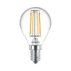 Philips Master Value LEDluster E14 Kugel Fadenlampe Klar 3.4W 470lm - 927  | Höchste Farbwiedergabe - Dimmbar - Ersatz für 40W