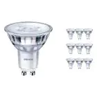 Mehrfachpackung 10x Philips Corepro LEDspot GU10 PAR16 2.7W 225lm 36D - 830  | Ersatz für 25W