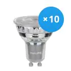 Mehrfachpackung 10x Philips MASTER Value LEDspot GU10 PAR16 6.2W 575lm 36D - 940  | Höchste Farbwiedergabe - Dimmbar - Ersatz für 80W