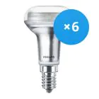 Mehrfachpackung 6x Philips Corepro LEDspot E14 R50 1.4W 105lm 36D - 827  | Ersatz für 25W