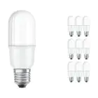 Mehrfachpackung 10x Ledvance CLASSIC LED E27 Linear Matt 9W 1050lm - 840 | Ersatz für 75W