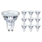 Mehrfachpackung 10x Philips Corepro LEDspot GU10 PAR16 4.9W 460lm 36D - 830  | Ersatz für 65W