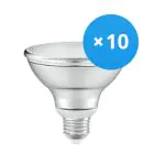 Mehrfachpackung 10x Ledvance LED-Spot E27 PAR20 6.4W 350lm 36D - 927  | Höchste Farbwiedergabe - Dimmbar - Ersatz für 50W