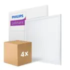 Mehrfachpackung 4x Philips LED Panel Ledinaire RC065B 34W 3400lm - 840  | 60x60cm - UGR 