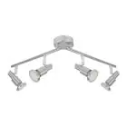 Ledvance LED-Spot GU10 Aluminium 4x 3W - 827
