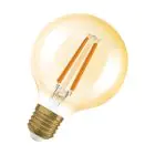 Osram Vintage 1906 LED E27 Globe Fadenlampe Gold 7.2W 806lm - 824  | Ersatz Für 60W
