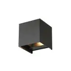 D'Lite LED Wandleuchte Elingen Aluminium Schwarz 4.9W 480lm - 830
