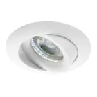 Einbau Spot Flox MR16 schwenkbar Weiß | Ausschnitt 70mm - GU10 Sockel