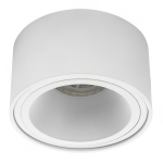 Einbau Spot Rondo MR16 Weiß | Ausschnitt 70mm - GU10 Sockel