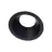 Einbau Spot D-round MR16 Schwarz | Ausschnitt 70mm - GU10 Sockel