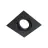 Einbau Spot Boxi MR16 schwenkbar Schwarz | Ausschnitt 80mm - GU10 Sockel