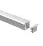 LED-Streifen Alu profile 1M/PCB Width 12mm | Einbaumontage 