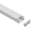 LED-Streifen Alu profile 1M/PCB Width 12mm | Oberflächenhalterung 