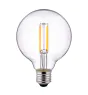 LED E27 Globe Fadenlampe Klar 95mm 7.3W 806lm - 827 | Ersatz für 60W