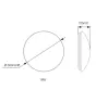 LED-Wand- und Deckenleuchte Weiß 18W 1561lm - 840 | 360mm - IP44 - Bewegungs- und Lichtsensor - Ersatz für 1x18W