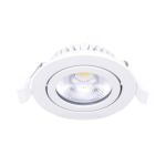LED schwenkbar Spot Weiß 6W 550lm - 930 | Ausschnitt 75mm - IP54 - Höchste Farbwiedergabe 