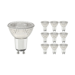 Mehrfachpackung 10x LED-Spot GU10 PAR16 4W 345lm 36D - 930 | Höchste Farbwiedergabe - Dimmbar - Ersatz für 50W