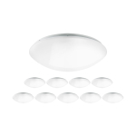 Mehrfachpackung 10x LED-Wand- und Deckenleuchte Weiß 18W 1561lm - 840 | 360mm - IP44