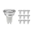 Mehrfachpackung 10x LED-Spot GU10 PAR16 5W 520lm 36D - 840 | Ersatz für 80W