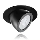 LED Deckenstrahler Schwarz 35W 3000lm 36D - 930 | 168mm - Höchste Farbwiedergabe