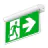 LED Notausgangsschild 1W 20lm - 860 | Emergeny 3H - Autotest - inkl. 4 directions