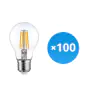 Mehrfachpackung 100x LED E27 Birne Fadenlampe Klar 4.5W 470lm - 822-827 Dim To Warm | Dimmbar - Ersatz Für 40W