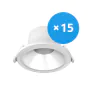 Mehrfachpackung 15x LED Deckenstrahler 20W 2500lm 60D - 840  | 220mm - UGR <19
