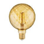 Osram Vintage 1906 LED E27 Pine Filament Dorée 4.5W 470lm - 825  | Remplacement 40W Osram Vintage 1906 LED E27 Pine Filament Dorée 4.5W 470lm - 825  | Remplacement 40W