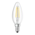Osram Classic LED E14 Bougie Filament Claire 4W 470lm - 827  | 3 Step Dim - Remplacement 40W