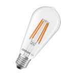 Osram LED Lamps E27 Edison Filament Claire 2.2W 470lm - 827  | Remplacement 40W Osram LED Lamps E27 Edison Filament Claire 2.2W 470lm - 827  | Remplacement 40W