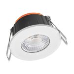 Ledvance Spot LED Combo Fix Aluminium Blanc 6W 600lm 60D - 827-830-840 CCT | 82mm - Diamètre 68mm - IP65 Ledvance Spot LED Combo Fix Aluminium Blanc 6W 600lm 60D - 827-830-840 CCT | 82mm - Diamètre 68mm - IP65
