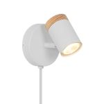 D'Lite Spot Beitem Métal Dépolie Blanc FSC Bois | Convient Pour 1x GU10 D'Lite Spot Beitem Métal Dépolie Blanc FSC Bois | Convient Pour 1x GU10