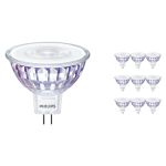 Lot 10x Philips Master Value LED Spot GU5.3 MR16 7.5W 630lm 60D - 930 Blanc Chaud | Meilleur rendu des couleurs - Dimmable - Équivalent 50W Lot 10x Philips Master Value LED Spot GU5.3 MR16 7.5W 630lm 60D - 930 Blanc Chaud | Meilleur rendu des couleurs - Dimmable - Équivalent 50W