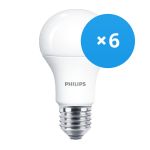 Lot 6x Philips MASTER Value LED Ampoule E27 Poire Dépolie 7.8W 1055lm - 927 Blanc Très Chaud | Meilleur rendu des couleurs - Dimmable - Équivalent 75W Lot 6x Philips MASTER Value LED Ampoule E27 Poire Dépolie 7.8W 1055lm - 927 Blanc Très Chaud | Meilleur rendu des couleurs - Dimmable - Équivalent 75W