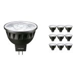 Lot 10x Philips Master LED Spot GU5.3 MR16 6.7W 440lm 60D - 930 Blanc Chaud | Meilleur rendu des couleurs - Dimmable - Équivalent 35W Lot 10x Philips Master LED Spot GU5.3 MR16 6.7W 440lm 60D - 930 Blanc Chaud | Meilleur rendu des couleurs - Dimmable - Équivalent 35W