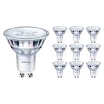 Lot 10x Philips Corepro LED Spot GU10 PAR16 4.9W 460lm 36D - 830 Blanc Chaud | Équivalent 65W Lot 10x Philips Corepro LED Spot GU10 PAR16 4.9W 460lm 36D - 830 Blanc Chaud | Équivalent 65W