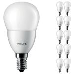 Lot 10x Philips Corepro LED Lustre E14 Boule Dépolie 2.8W 250lm - 827 Blanc Très Chaud | Équivalent 25W Lot 10x Philips Corepro LED Lustre E14 Boule Dépolie 2.8W 250lm - 827 Blanc Très Chaud | Équivalent 25W