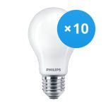 Lot 10x Philips MASTER Value LED Ampoule E27 Poire Dépolie 11.2W 1521lm - 927 Blanc Très Chaud | Meilleur rendu des couleurs - Dimmable - Équivalent 100W Lot 10x Philips MASTER Value LED Ampoule E27 Poire Dépolie 11.2W 1521lm - 927 Blanc Très Chaud | Meilleur rendu des couleurs - Dimmable - Équivalent 100W
