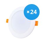 Lot 24x Spot encastrable LED 18W 1620lm 120D - 840  | Remplacement 2x18W Lot 24x Spot encastrable LED 18W 1620lm 120D - 840  | Remplacement 2x18W