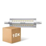 Lot 10x Philips Corepro LED Lineair R7s 118mm 14W 2000lm - 830 Blanc Chaud | Dimmable - Équivalent 120W Lot 10x Philips Corepro LED Lineair R7s 118mm 14W 2000lm - 830 Blanc Chaud | Dimmable - Équivalent 120W