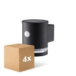 Lot 4x D'Lite Solis Applique Murale Solar Noir Up & Down - 830  | IP54 - Détecteur De Mouvement Lot 4x D'Lite Solis Applique Murale Solar Noir Up & Down - 830  | IP54 - Détecteur De Mouvement