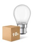 Lot 10x Ledvance Classic LED B22d Poire Dépolie 4W 470lm - 827  | Remplacement 40W Lot 10x Ledvance Classic LED B22d Poire Dépolie 4W 470lm - 827  | Remplacement 40W