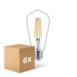 Lot 6x Philips MASTER Value LED Ampoule E27 Edison Filament Claire 5.9W 806lm - 927  | Meilleur Rendu De Couleur - Remplacement 60W Lot 6x Philips MASTER Value LED Ampoule E27 Edison Filament Claire 5.9W 806lm - 927  | Meilleur Rendu De Couleur - Remplacement 60W