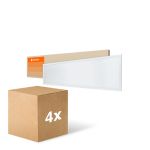 Lot 4x Ledvance Dalle LED Compact Aluminium Blanc 33W 3630lm - 840  | 120x30cm - UGR < 19 Lot 4x Ledvance Dalle LED Compact Aluminium Blanc 33W 3630lm - 840  | 120x30cm - UGR < 19