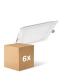 Lot 6x Ledvance Spot Encastrable LED Carré SQ210 18W 1530lm 120D - 840   Lot 6x Ledvance Spot Encastrable LED Carré SQ210 18W 1530lm 120D - 840