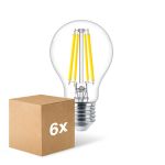 Lot 6x Philips MASTER Value LED Ampoule E27 Poire Claire 7.8W 1055lm - 927  | Meilleur Rendu De Couleur - Dimmable - Remplacement 75W Lot 6x Philips MASTER Value LED Ampoule E27 Poire Claire 7.8W 1055lm - 927  | Meilleur Rendu De Couleur - Dimmable - Remplacement 75W