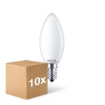 Lot 10x Philips Corepro LED Bougie E14 Dépolie 6.5W 806lm - 827  | Remplacement 60W Lot 10x Philips Corepro LED Bougie E14 Dépolie 6.5W 806lm - 827  | Remplacement 60W